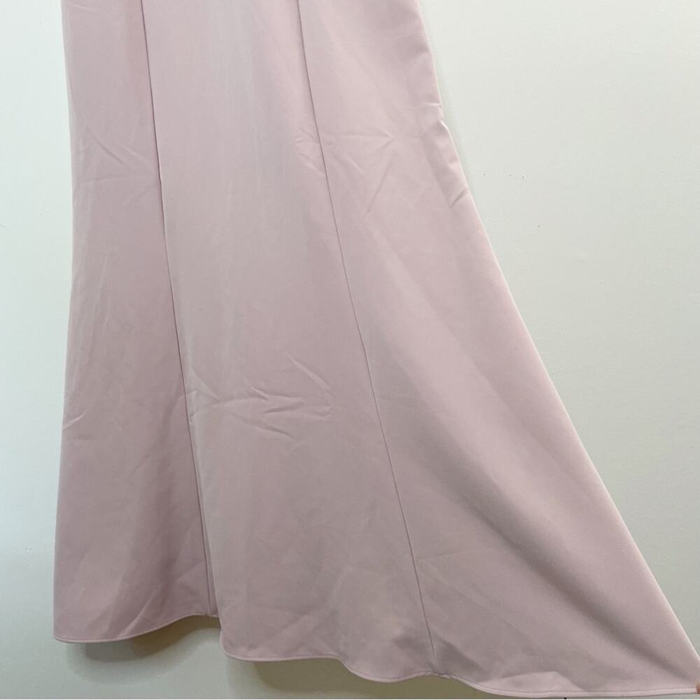 Show Me Your Mumu Chicago High Neck Gown Vintage Rose Stretch Crepe XL Formal - Picture 8 of 10